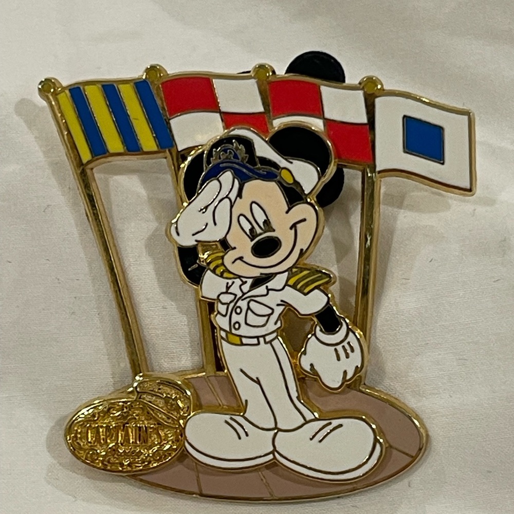 Disney Cruise Line Captain’s Choice Captain Mickey Disney Wonder Pin #37357 LE